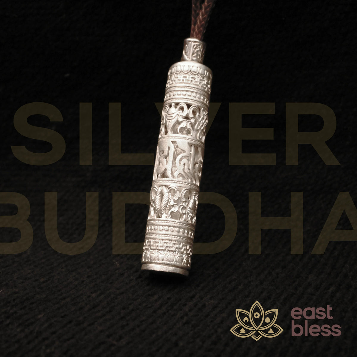 Buddha’s Blessing · Pure Silver Buddha Amulet Pendant Necklace - EastBless