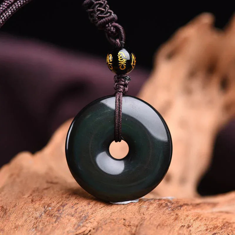 East Bless Tibetan Obsidian Protection Necklace - EastBless