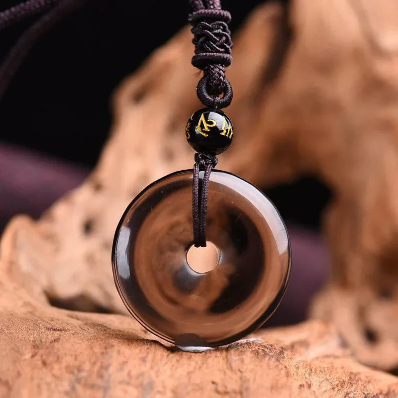 East Bless Tibetan Obsidian Protection Necklace - EastBless