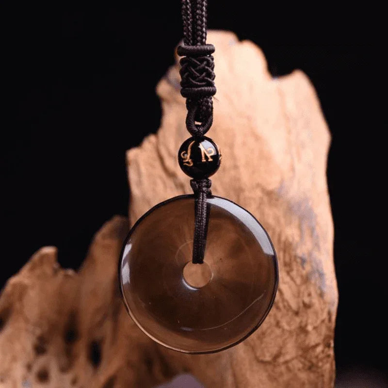 East Bless Tibetan Obsidian Protection Necklace - EastBless