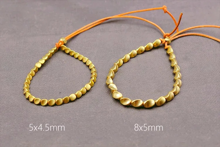 Tibetan Copper Beads Bracelet Handmade - For Healing, Strength & Protection - EastBless