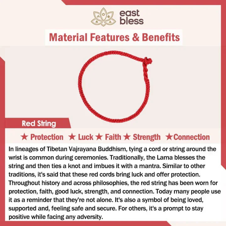East Bless Tibetan Om Mani Padme Hum Dreamcatcher Luck Colorful Reincarnation Knot String Bracelet - EastBless
