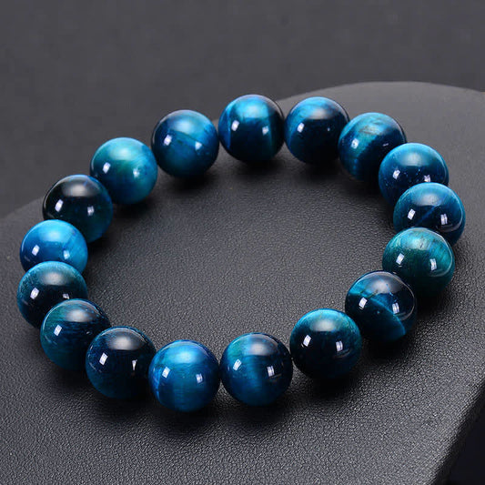 East Bless Blue Tiger Eye Protection Bracelet