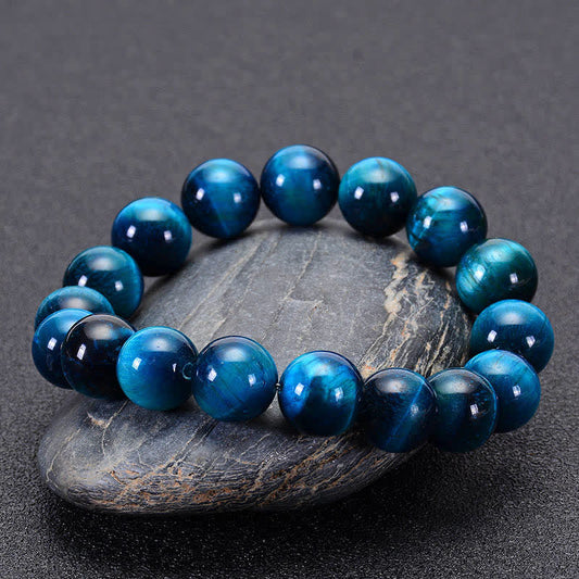 East Bless Blue Tiger Eye Protection Bracelet